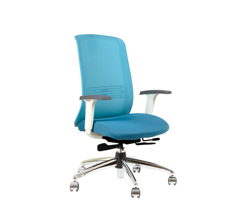 Silla GüD Color Executive, Base Cromada